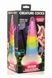 Фэнтезийный фаллоимитатор Creature Cocks Luminescent Rainbow Silicone Dildo SX2222 фото 4