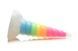 Фэнтезийный фаллоимитатор Creature Cocks Luminescent Rainbow Silicone Dildo SX2222 фото 2