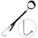 Анальный крюк 1 с ошейником из натуральной кожи Art of Sex - Anal hook, Черный SO7137 фото 1