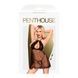 Комплект сорочка у стилі 60-х та трусики з доступом Penthouse - Libido Boost Black L/XL SO5274 фото 3