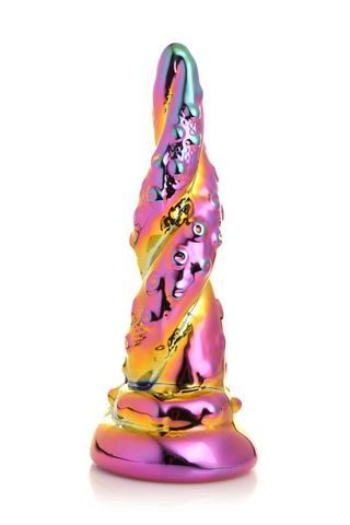 Фентезійний фалоімітатор Creature Cocks Enchanting Rainbow Glass Dildo SX2223 фото