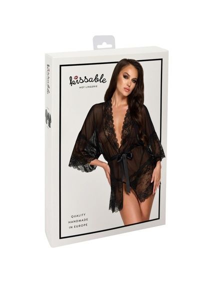 Пеньюар Kissable Midnight Kiss Negligee S/M SX1968 фото
