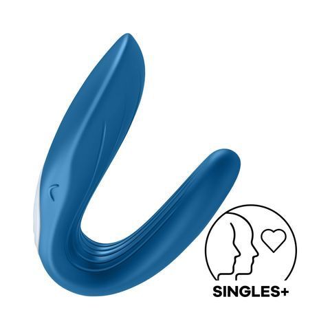 Вібратор для пар Satisfyer Double Whale з двома моторчиками SO1643 фото