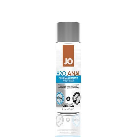 Анальная смазка JO ANAL H2O &mdash; ORIGINAL (60 мл) на водной основе, растительный глицерин SO1455 фото