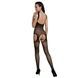 Бодистокинг Passion ECO BS005 black, плотный, открытый доступ, имитация подвязок SO7073 фото 2