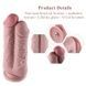 Подвійний дилдо для секс-машин Hismith 8.5&Prime; Two Cocks One Hole Silicone Dildo SO6206 фото 2
