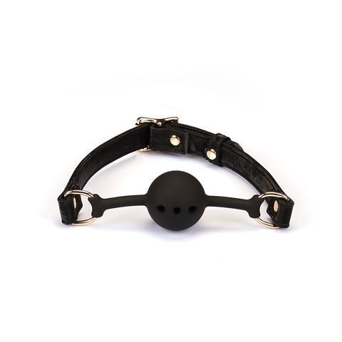 Кляп Liebe Seele Boudoir Amor Ball Gag Black SX1667 фото