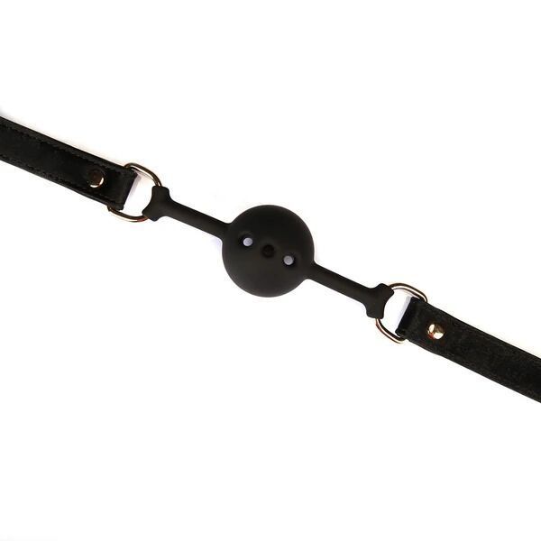 Кляп Liebe Seele Boudoir Amor Ball Gag Black SX1667 фото