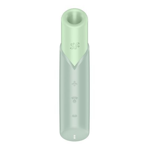 Вакуумний стимулятор Satisfyer Naughty Kiss, магнітна технологія 3D Air Pulse, 30 режимів роботи SX2162 фото