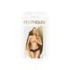 Трусики-стринги Penthouse Pure Instincts M/L Black, кружево, открытый доступ, леопардовый декор SO6506 фото 3