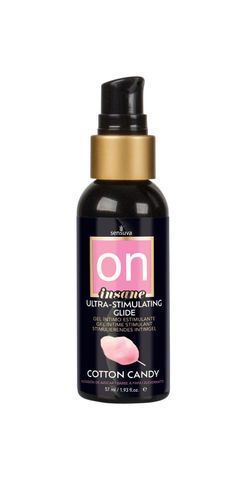 Возбуждающая смазка на гибридной основе Sensuva Ultra-Stimulating On Insane Cotton Candy (57 мл) SO7841 фото