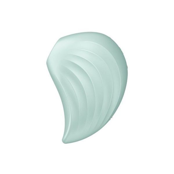 Вакуумний кліторальний стимулятор із вібрацією Satisfyer Pearl Diver Mint SO6077 фото