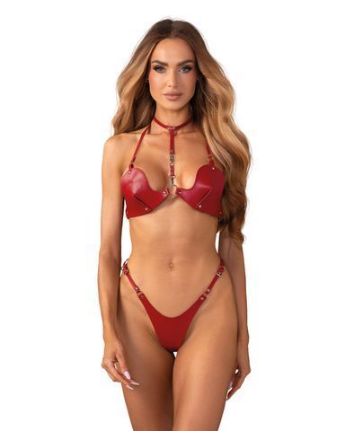 Комплект Obsessive Inferro 2-pcs set S/M/L SX3595 фото