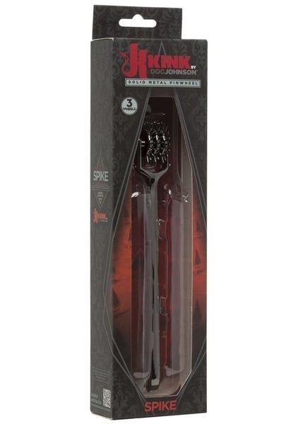 Колесо Вартенберга игольчатое на 3 ряда зубцов Doc Johnson Kink- Spike - Solid Metal Pinwheel - 3 Wh SO4018 фото