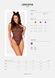 Эротический костюм леопарда Obsessive Leocatia teddy S/M, боди, обруч с ушками SO7712 фото 5