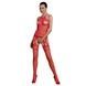 Бодістокінг Passion ECO BS006 red, з доступом, халтер, імітація підв&rsquo;язок SO7077 фото 1