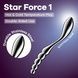 Металевий дилдо Satisfyer Star Force 1, двосторонній, можна нагрівати та охолоджувати SX3256 фото 6