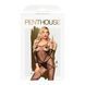 Бодістокінг з контрастним візерунком Penthouse - Under Arrest Black S/L SO4387 фото 3