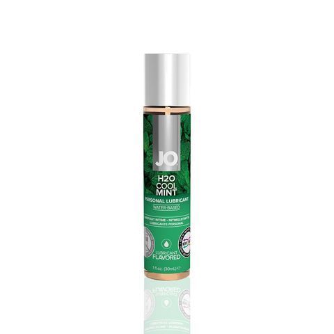 Смазка на водной основе JO H2O &mdash; Cool Mint (30 мл) без сахара, растительный глицерин SO1625 фото