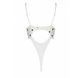 Еротичний боді з малюнком Passion LOVELIA BODY XXL/XXXL, white SO4758 фото 6