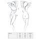 Комплект белья Passion Exclusive BRIDA SET OpenBra 2XL/3XL, black, трусики-танга, пояс, открытый лиф PS22724 фото 4