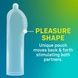 Набір презервативів ONE Pleasure Plus, 100 шт, з ребристою ділянкою на кінці, паковання-тубус SX0738 фото 4