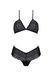 Комплект Passion KERRIA BIKINI black, L/XL, бралет і трусики-бікіні SX0482 фото 3