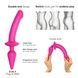 Анальна пробка з дилдо Strap-On-Me SWITCH PLUG-IN SEMI-REALISTIC DILDO FUCHSIA - L (м'ята упаковка) SO6829-R фото 3