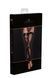 Чулки без мыска Noir Handmade F243 Tulle stockings with patterned flock embroidery, S SX0155 фото 6