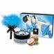 Смачна пудра для оральних пестощів Shunga Body Powder Coconut Thrills, 75 г, аромат кокоса SX0591 фото 1