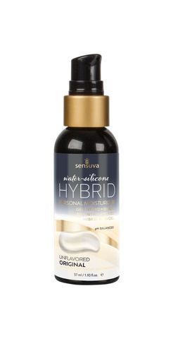 Змазка водно-силіконова Sensuva Hybrid Formula (57 мл) без цукру, можна для оральних пестощів SO3239 фото