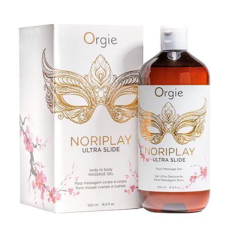 Гель для NURU-масажу Orgie &ndash; Noriplay Ultra Slide (500 мл), екстракт морських водоростей, простирадло SX1528 фото