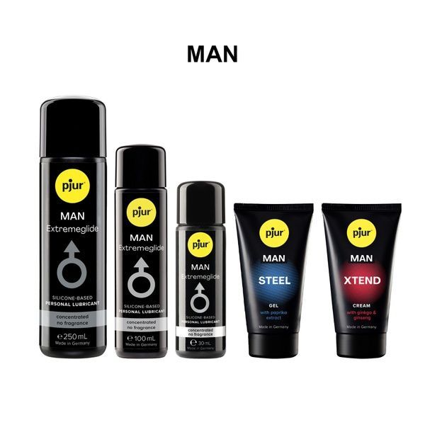 Крем для пеніса стимулювальний pjur MAN Xtend Cream 50 ml, з екстрактом гінкго та женьшеню PJ12900 фото
