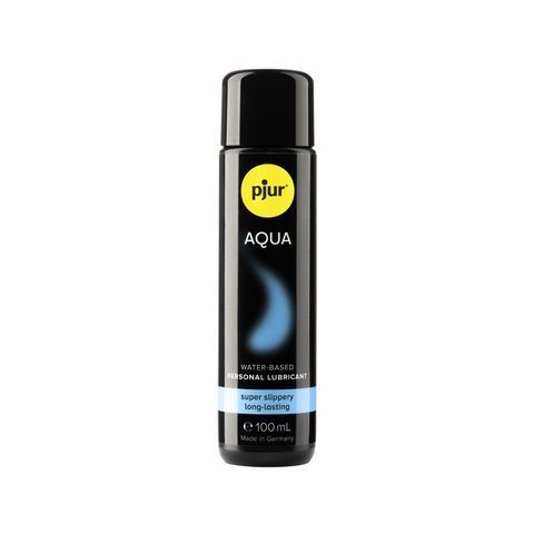 Лубрикант на водній основі pjur Aqua 100 мл, ефект оксамитової шкіри без прилипання PJ10340 фото