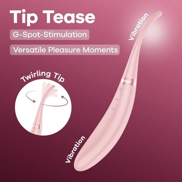 Вібратор Satisfyer Tip Tease Rose SX3834 фото