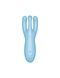 Клиторальный смарт вибратор Satisfyer Threesome 4 Blue с тремя пальчиками SO6081 фото 2