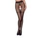 Колготки с открытым доступом, имитация чулок Passion TIOPEN 014 5 (20 den), black SO5824 фото 1