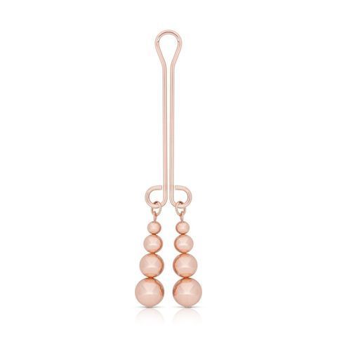 Затискач для клітора Rosy Gold - Clitoris Clamp - Subtle Weight SX3899 фото