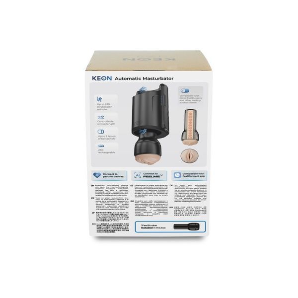 Інтерактивна секс-машина для чоловіків Kiiroo Keon Wi-Fi Combo Set з мастурбатором SX3213 фото