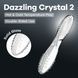 Двосторонній скляний дилдо Satisfyer Dazzling Crystal 2 Transparent SX3550 фото 6