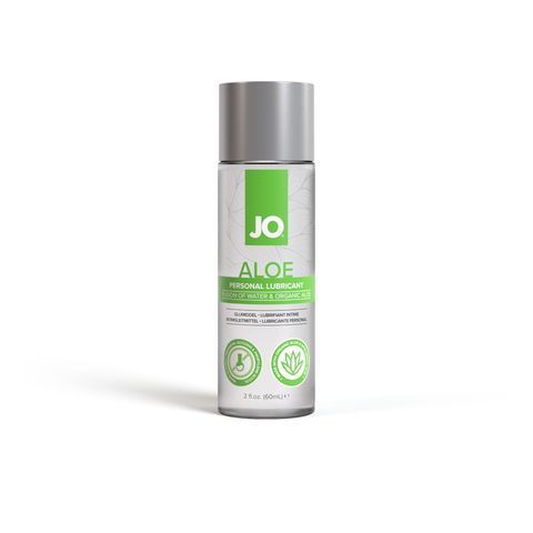 Змазка на водній основі JO H2O Organic Aloe (60 мл) SX0721 фото