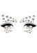 Украшение-звездочки для тела Leg Avenue Celeste face jewels sticker, наклейки, светятся в темноте SO9175 фото 2