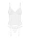 Корсет Obsessive Alissium corset & thong M/L (мятая упаковка!!!) SX0601-R фото 7