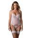 Корсет Obsessive Alissium corset & thong M/L (мятая упаковка!!!) SX0601-R фото 1
