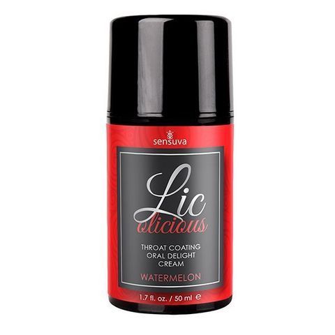 Гель для мінету Sensuva Lic-o-licious Watermelon (50 мл), оліїстий, без цукру SO3199 фото