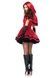 Эротический костюм Красной шапочки Leg Avenue Gothic Red Riding Hood M, платье, накидка SO9123 фото 8