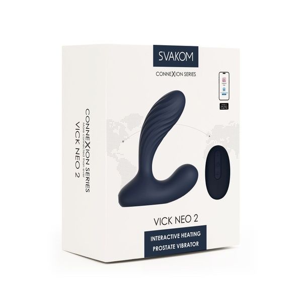 Інтерактивний масажер простати та вібратор точки G Svakom Vick Neo 2 SX2446 фото