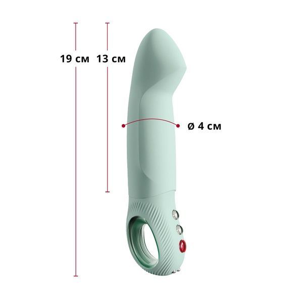 Пульсатор для точки G Fun Factory STRONIC G FORTE sage green, 8 режимів, суперпотужний SX0921 фото
