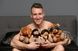Плюшевий ведмедик HOODED Teddy Bear БДСМ у шкіряному капюшоні з повідцем, 23x16x12 см SO9815 фото 7
