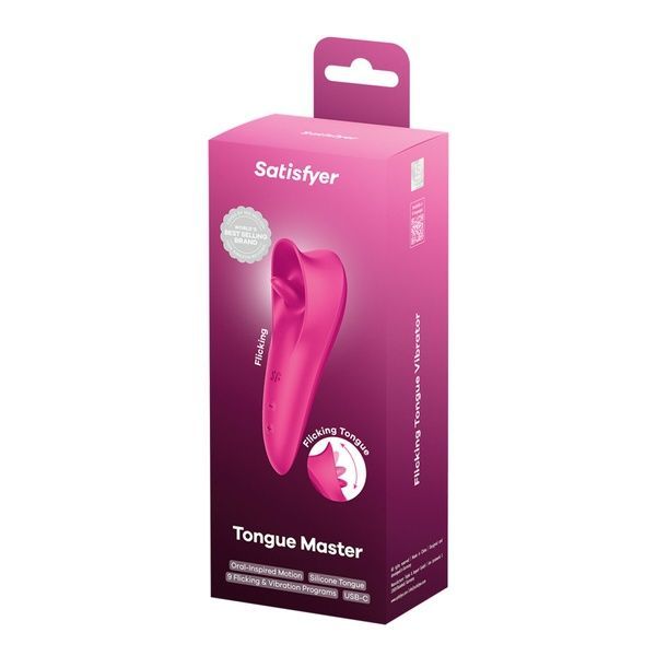 Вібростимулятор для клітора Satisfyer Tongue Master з язичком SX3850 фото